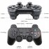 Fast Response No Delay Wireless  Gamepad Double Vibration Shock Joypad Usb Pc Game Controller Compatible For Sony Ps2 Console Joystick black