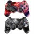 Fast Response No Delay Double Vibration Joypad Wireless Bluetooth compatible Gamepad With Led Indicator Compatible For Sony Ps3 skull King