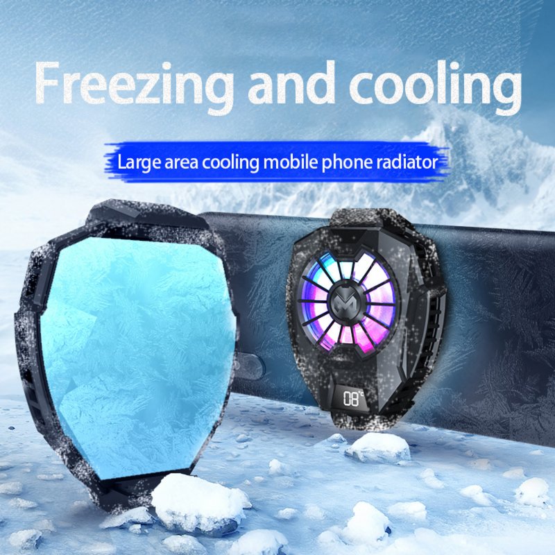 DL05 Mobile Phone Radiator Memo Semiconductor Refrigeration Cooling Fan Cooler System For Cellphones Tablets 