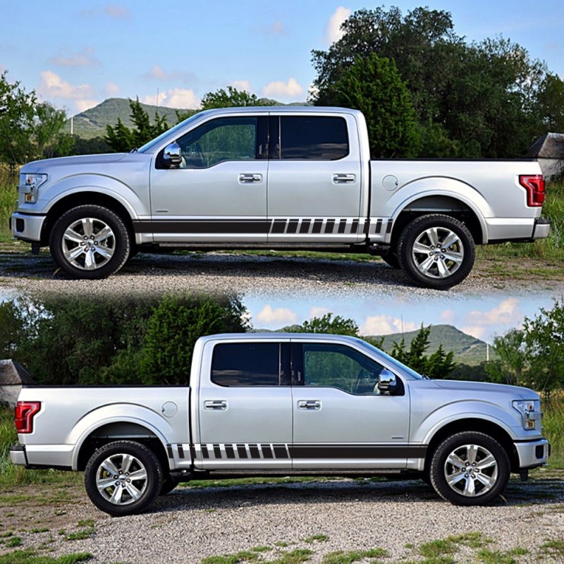 For Pickup Truck Vinyl Decal Sticker Graphics Sport Side Door Stripe Car Sticker  