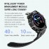 Fd68s Long Standby 1 44 Inch Smart  Bracelet Sports Heart Rate Blood Pressure Monitoring Bracelet Black