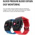 Fd69s Music Bracelet super Long Standby Smart Watch Sports Men Women Heart Rate Blood Pressure Monitoring Waterproof Bracelet black