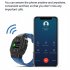 Fd69s Music Bracelet super Long Standby Smart Watch Sports Men Women Heart Rate Blood Pressure Monitoring Waterproof Bracelet blue