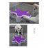 Feather 360 Degree Random Rotation Automatic Cat Toy Five Pointed Star Teaser Box for Pet green