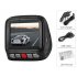 Featuring a 140 degree angle lens this car DVR records everything in front of your car  This dash cam comes with g sensor and loop recording features 