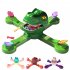 Feed Frog Board Game Frog Eating Bugs Multiplayer Game Family Friend Party Interactive Toys For Boys Girls Gifts Frog Green