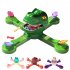 Feed Frog Board Game Frog Eating Bugs Multiplayer Game Family Friend Party Interactive Toys For Boys Girls Gifts Dinosaur Red