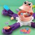 Feed Frog Board Game Frog Eating Bugs Multiplayer Game Family Friend Party Interactive Toys For Boys Girls Gifts Dinosaur Red