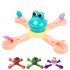 Feed Frog Board Game Frog Eating Bugs Multiplayer Game Family Friend Party Interactive Toys For Boys Girls Gifts Dinosaur Red