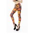 Female Halloween Elements Printing Long Trousers Slim Cosplaying Costume  KDK1229 XL