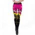 Female Halloween Elements Printing Long Trousers Slim Cosplaying Costume  KDK1229 XL