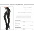 Female Human Skeleton Printing Slim Long Trousers Cosplay Costume for Halloween Festival  WKDK1038 XL