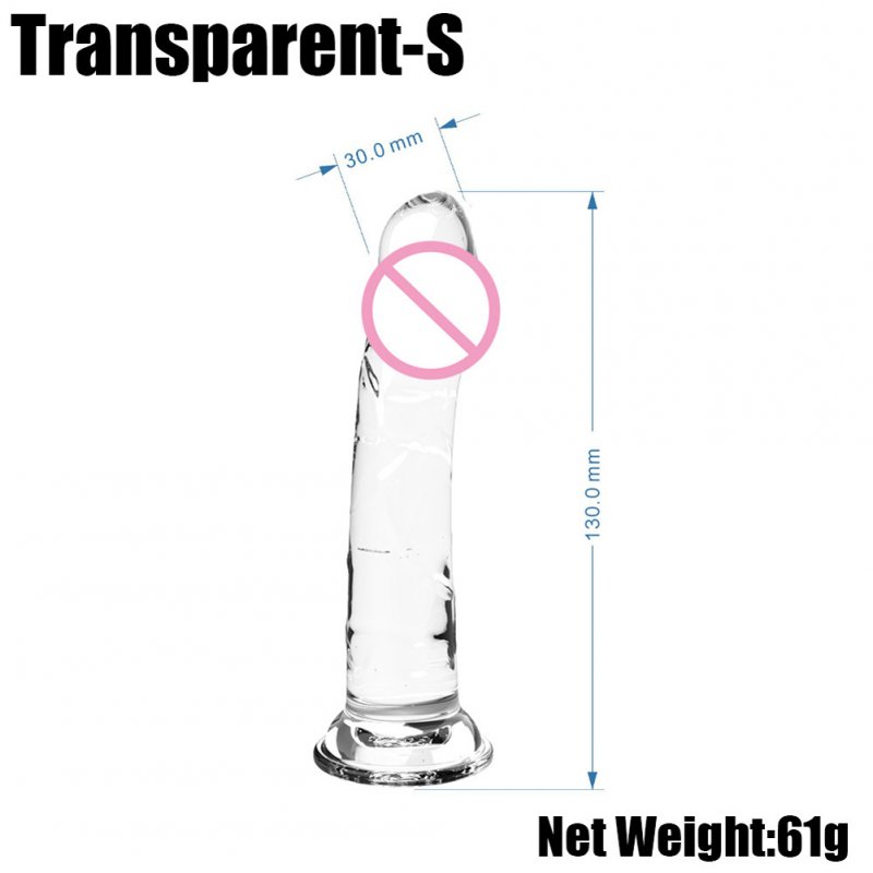 Female Jelly Realistic Dildo With Strong Suction Cup Multicolor Fake Penis Adult Sex Toys Masturbation Device