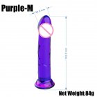 Female Jelly Realistic Dildo With Strong Suction Cup Multicolor Fake Penis Adult Sex Toys Masturbation Device