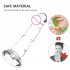 Female Jelly Realistic Dildo With Strong Suction Cup Multicolor Fake Penis Adult Sex Toys Masturbation Device medium transparent