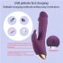 Female Powerful Vibrator Rabbit Vibrator Sex Toys Clitoris Stimulator USB Charging G Spot Vagina Massager Adult Sex Toys purple
