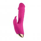 Female Powerful Vibrator Rabbit Vibrator Sex Toys Clitoris Stimulator USB Charging G Spot Vagina Massager Adult Sex Toys rose red