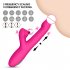 Female Powerful Vibrator Mini Wand Women Clitoris Stimulator USB Charging G Spot Vagina Massager Black