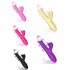 Female Powerful Vibrator Mini Wand Women Clitoris Stimulator USB Charging G Spot Vagina Massager Black