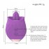 Female Silicone Tongue Lick Vibator Toy Masturbator 10 Modes Waterproof Low Noise Clitoris Stimulator Sex Machine rose Red