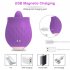 Female Silicone Tongue Lick Vibator Toy Masturbator 10 Modes Waterproof Low Noise Clitoris Stimulator Sex Machine rose Red