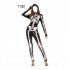 Female Slim Jumpsuits Long Sleeve Cosplay Custome for Halloween Party Festival  T1001 S M