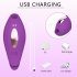 Female Sucker Vibrator Toys 10 Mode Vibration Double Head Vibration Masturbator G Spot Clitoris Stimulator Massager Toy rose red