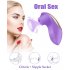 Female Suction Vibrator Masturbator Massager Clitoris Stimulate Adult Sex Toy purple