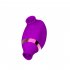 Female Tongue Sex Toys Double Head Masturbator Clitoris Stimulator Nipple Licking Massager Tongue Vibrator Purple   white