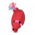 Female Tongue Sex Toys Double Head Masturbator Clitoris Stimulator Nipple Licking Massager Tongue Vibrator Purple   white