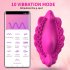 Female Wearable Vibrating Egg Wireless RC 10 Frequency App Vibrator Clitoris Stimulator Sex Toys App Rose Red