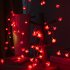 Festive Led  Light  String Water proof Lamp Beads Chinese Style Elements Pendant Background Decoration For Weddings Restaurants Homes USB 3 meters 20 lights Red