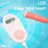 Fetal Heart Rate Monitor for Pregnant Women Without Radiation Monitoring OLED Dual Color Display English version