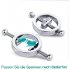 Fetish Nipple Clamps Adjustable Nipple Clamps Stainless Steel Nipple Clamps Stimulation Erotic SM BDSM Sex Toy For Men Women 1 pair