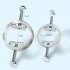 Fetish Nipple Clamps Adjustable Nipple Clamps Stainless Steel Nipple Clamps Stimulation Erotic SM BDSM Sex Toy For Men Women 1 pair