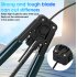 Fiber Optic Cable Stripper Glass Fiber Stripping Tool 3 x 2mm Fiberglass Pliers For Indoor Wiring Cable black green