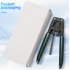 Fiber Optic Cable Stripper Glass Fiber Stripping Tool 3 x 2mm Fiberglass Pliers For Indoor Wiring Cable black green
