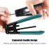 Fiber Optic Cable Stripper With Ergonomic Handle High Strength Fiber Optic Stripping Tool For CATV CB SO SJ SJT Cables green