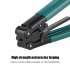 Fiber Optic Cable Stripper With Ergonomic Handle High Strength Fiber Optic Stripping Tool For CATV CB SO SJ SJT Cables green