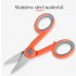Fiber Optic Cutting Scissors Fiberglass Kevlar Aramid Fiber Scissors Jumper Wire Pigtail Clipper Tool yellow