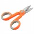 Fiber Optic Cutting Scissors Fiberglass Kevlar Aramid Fiber Scissors Jumper Wire Pigtail Clipper Tool yellow