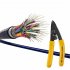 Fiber  Optic  Stripper Cfs 3 3 port Pliers Wire Optical Fiber Double Port Stripper Pre set Tool Ergonomic Handles For Ftth CFS 3 three ports
