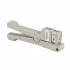Fiber Optic Stripper Fiberglass Jacket Sheath Stripper Tool Adjustable Blades Cutter Slitter For CB Antenna Cables gray 45 162
