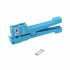 Fiber Optic Stripper Fiberglass Jacket Sheath Stripper Tool Adjustable Blades Cutter Slitter For CB Antenna Cables gray 45 162