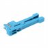 Fiber Optic Stripper Fiberglass Jacket Sheath Stripper Tool Adjustable Blades Cutter Slitter For CB Antenna Cables gray 45 162