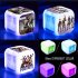 Figures Color Changing Night Light Alarm Clock Kids Toy Gift