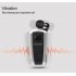FineBlue F910 Wireless Bluetooth Earphones Portable Handsfree Retractable Headset Stereo Headphone Clip Mic Phone Call gray