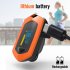 Finger Clip type Pulse Oximeter With Lanyard Lithium Battery Rechargeable For Testing Finger Blood Oxygen Saturation black