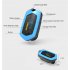 Finger Clip type Pulse Oximeter With Lanyard Lithium Battery Rechargeable For Testing Finger Blood Oxygen Saturation black