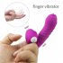 Finger Cover Vibrator Tongue Licking Massager Sex Toys For Women G Spot Orgasm Clitoris Stimulate Couple Flirting Masturbator blue